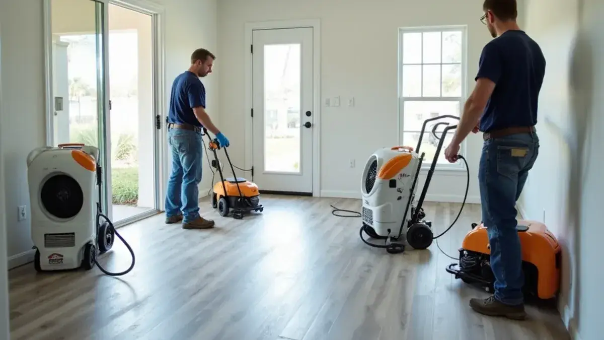 Article illustration: Water Under Your Floors After a Jacksonville Storm: What to Do in the First 48 Hours