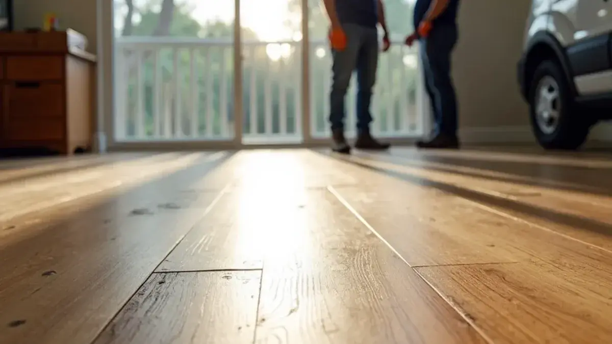 Buckled floor repair service overview photo, Northeast Florida