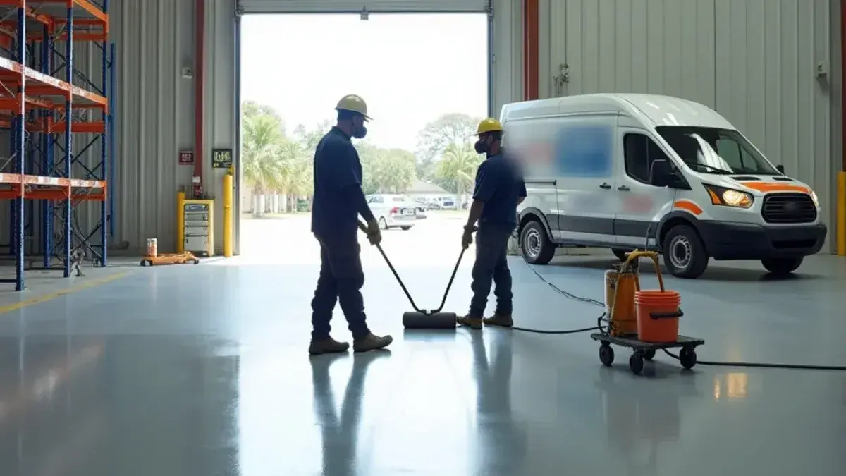 Commercial Epoxy Flooring by JW in Jacksonville, FL