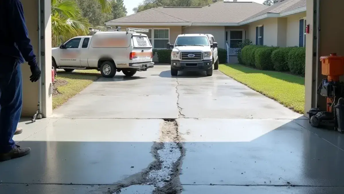 Epoxy Floor Repair & Recoating by JW in Jacksonville, FL